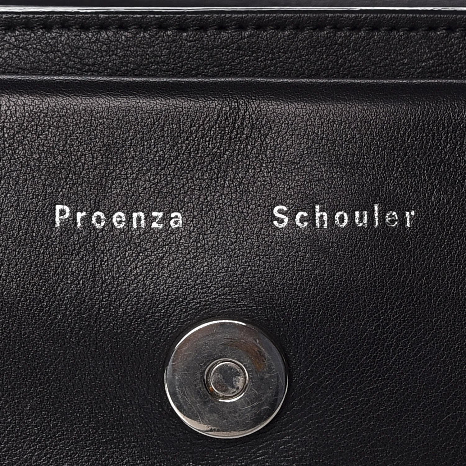 Proenza Schouler Smooth Calfskin PS11 Classic Shoulder Bag Black 9 of 14