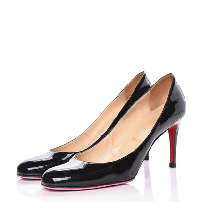 Christian Louboutin Patent Simple 85 Pumps 40 Black 3 of 13