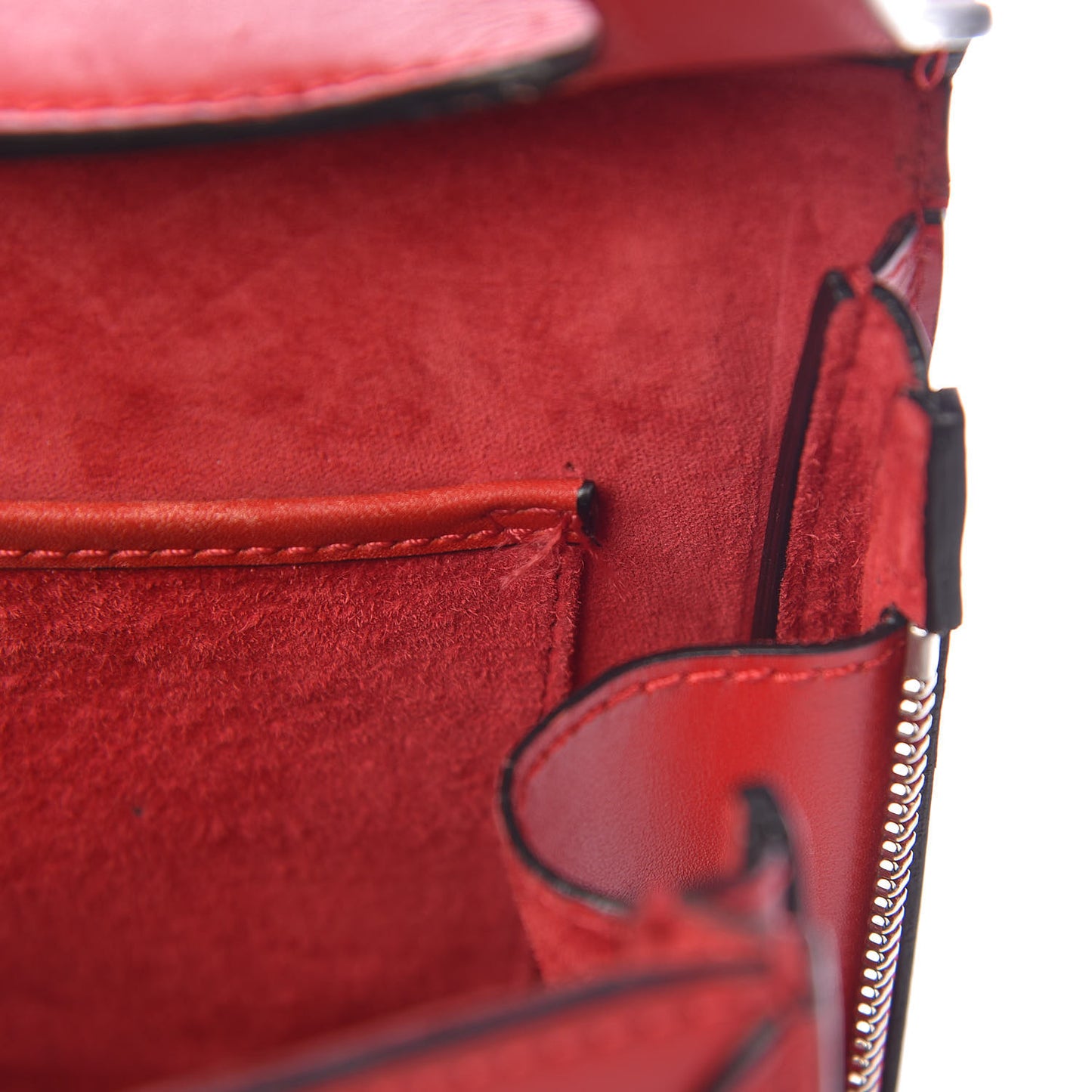 Calfskin Mini Heroine Scarlet