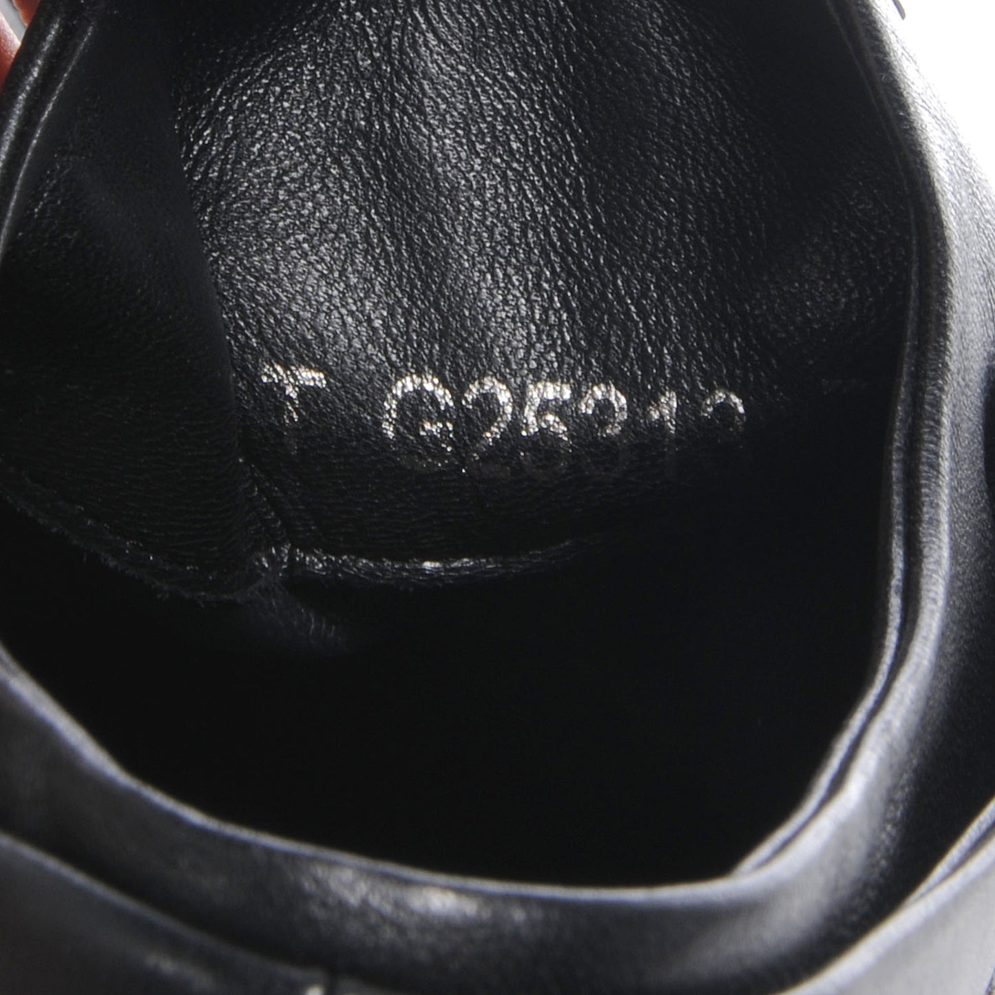 Leather Patent Cap Toe CC Sneakers Black 36.5