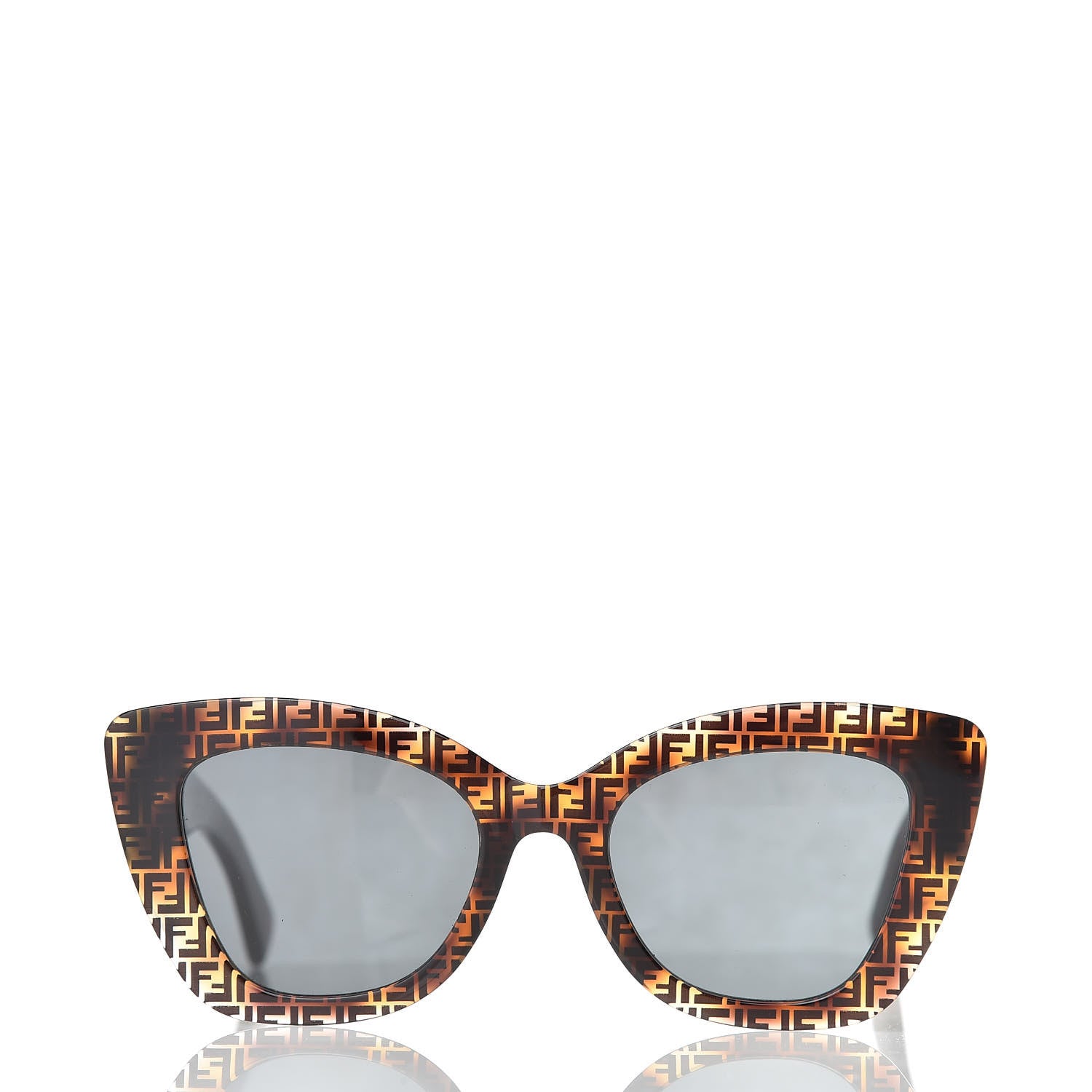 Fendi Acetate F is Fendi FF Cat Eye Sunglasses FF 0360/G/S Havana 2 of 9