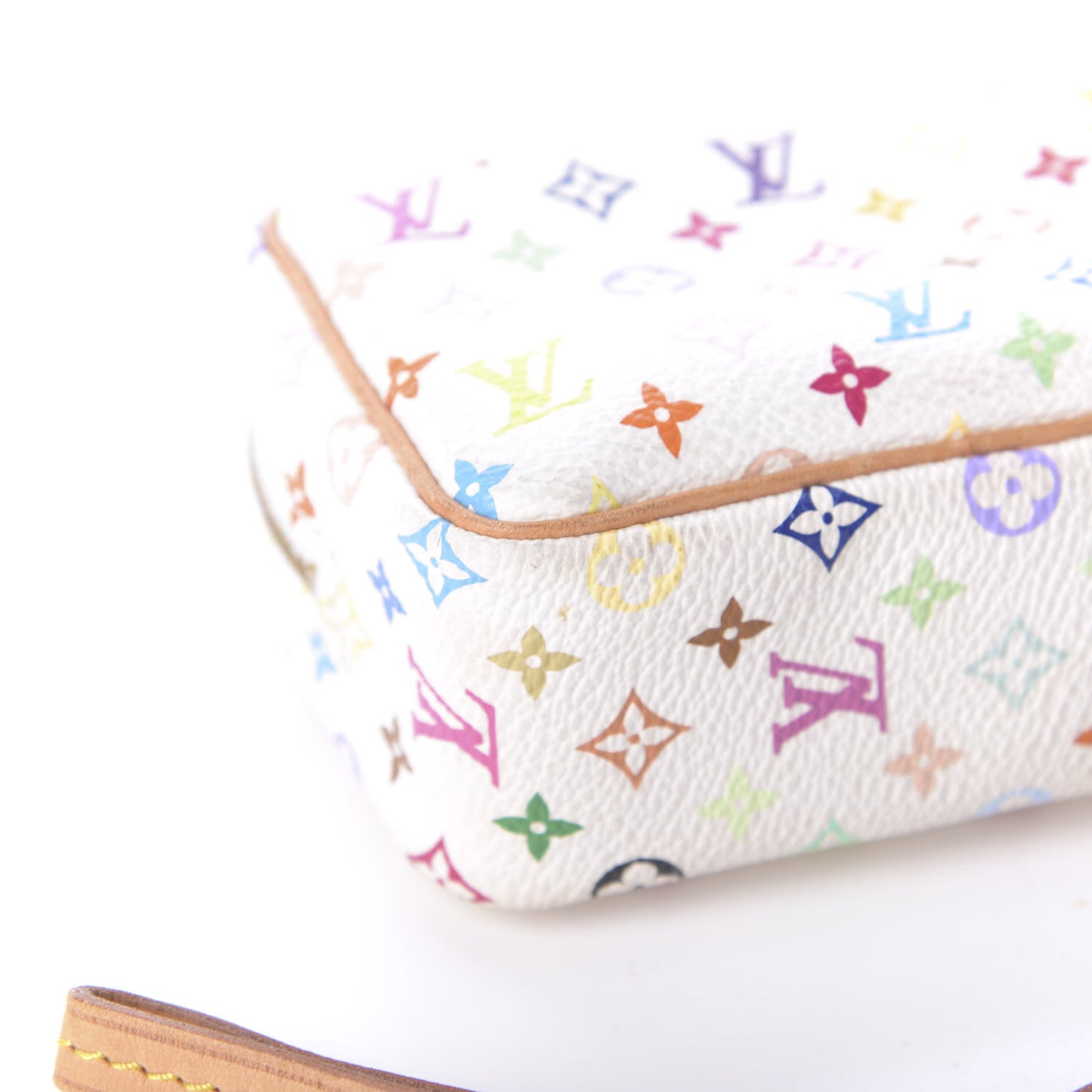 Monogram Multicolor Trousse Wapity White