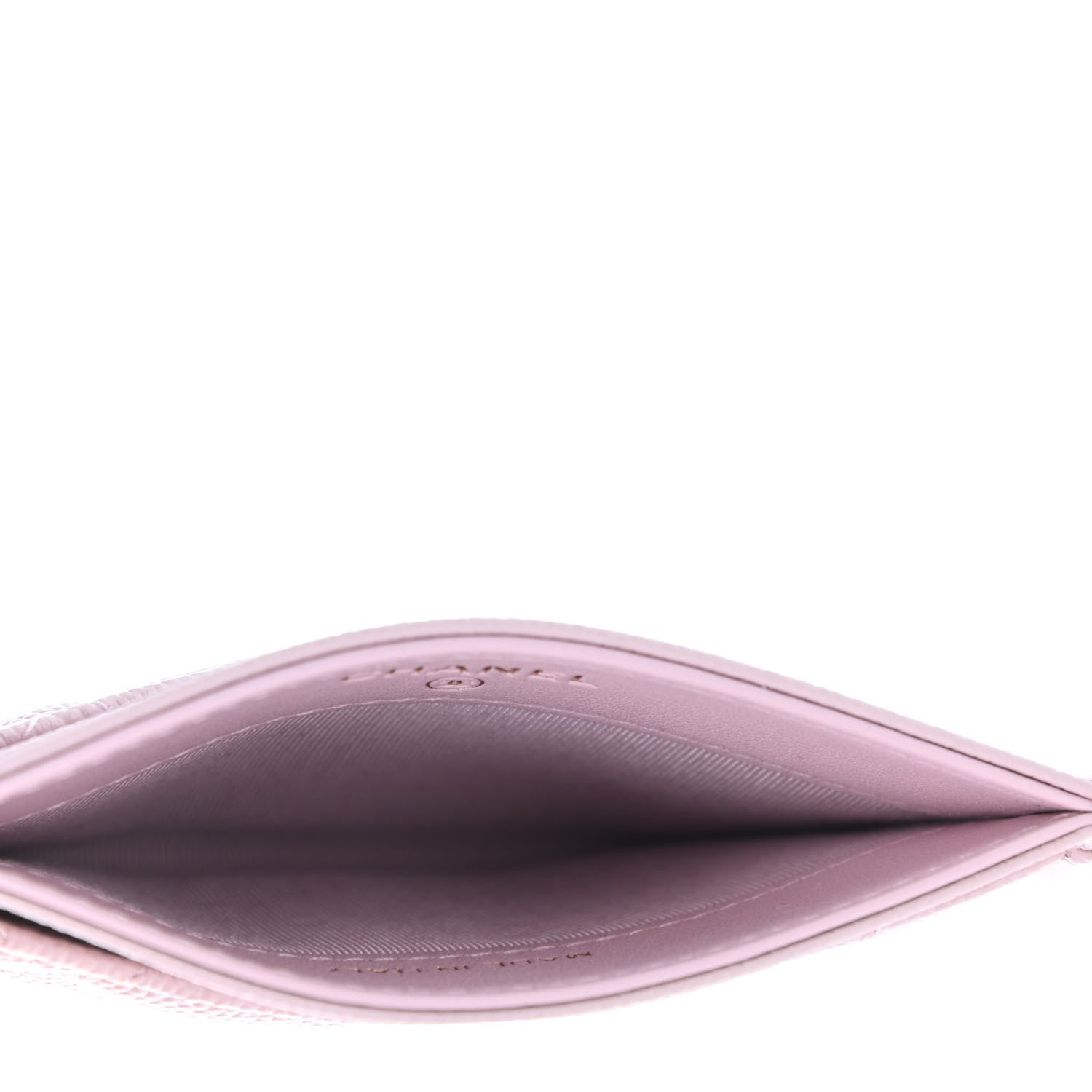 Chanel Caviar Quilted Card Holder Light Pink 4 of 4
