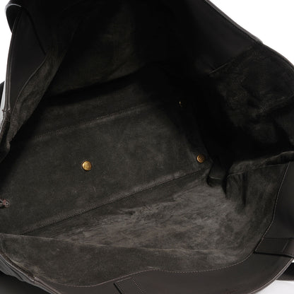 Saint Laurent Leather Reversible East West Shopping Tote Dark Grey 5 of 7