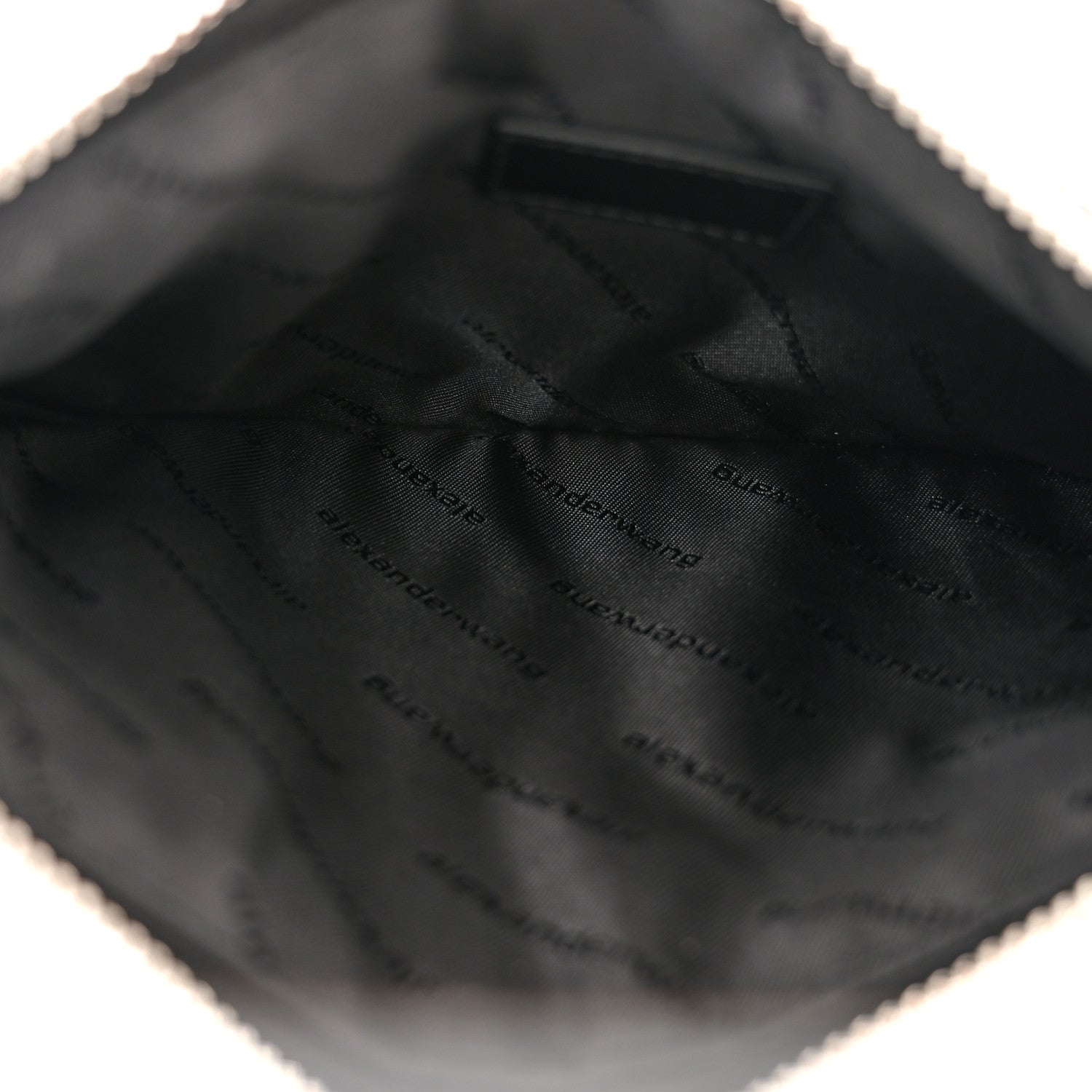 Alexander Wang Mesh Crystal Wanglock Fortune Cookie Bag Black 5 of 9