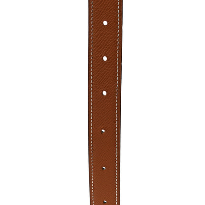 Hermes Chamonix Epsom Reversible Glenan 24mm Belt 70 Black Gold 5 of 9