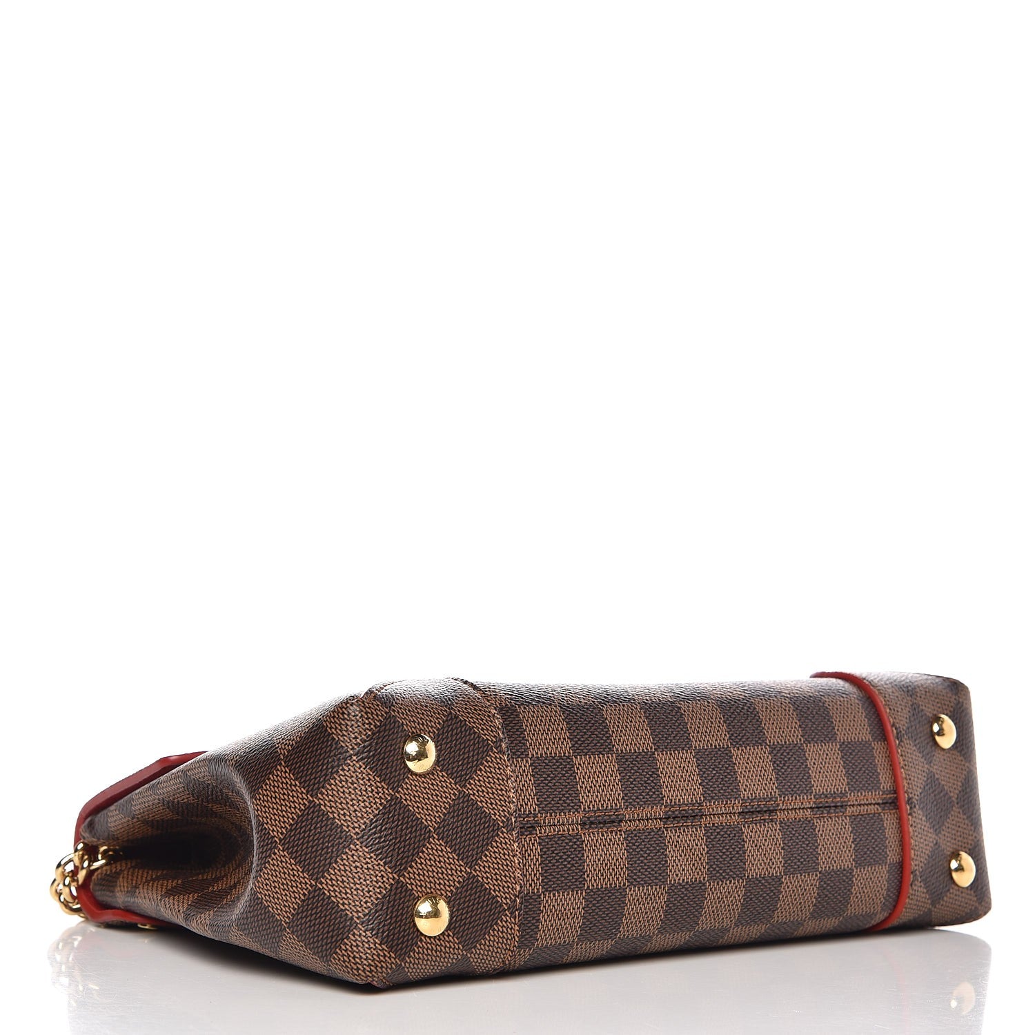 Louis Vuitton Damier Ebene Caissa Clutch Cherry 5 of 7