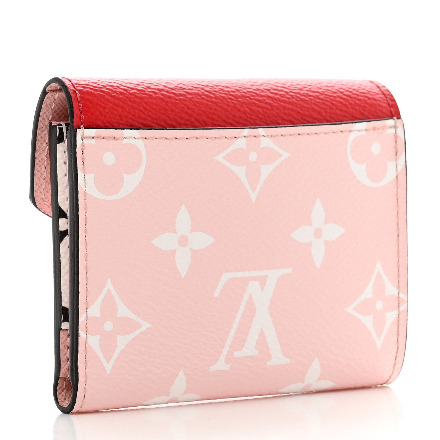 Louis Vuitton Monogram Giant Zoe Wallet Rouge Rose 3 of 7
