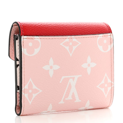 Louis Vuitton Monogram Giant Zoe Wallet Rouge Rose 3 of 7