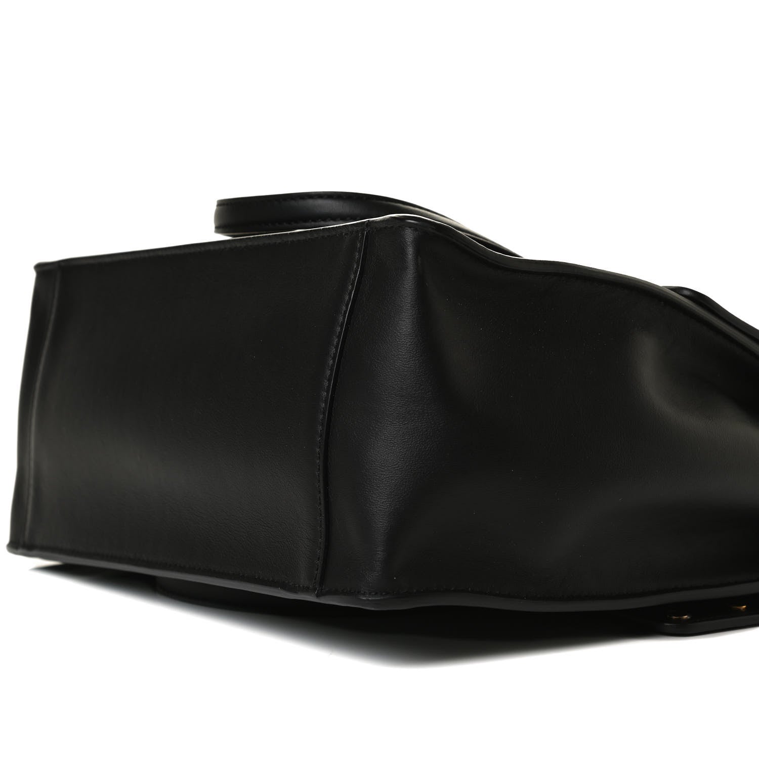 Fendi Vitello Grace Matte Large Flip Tote Black 9 of 16
