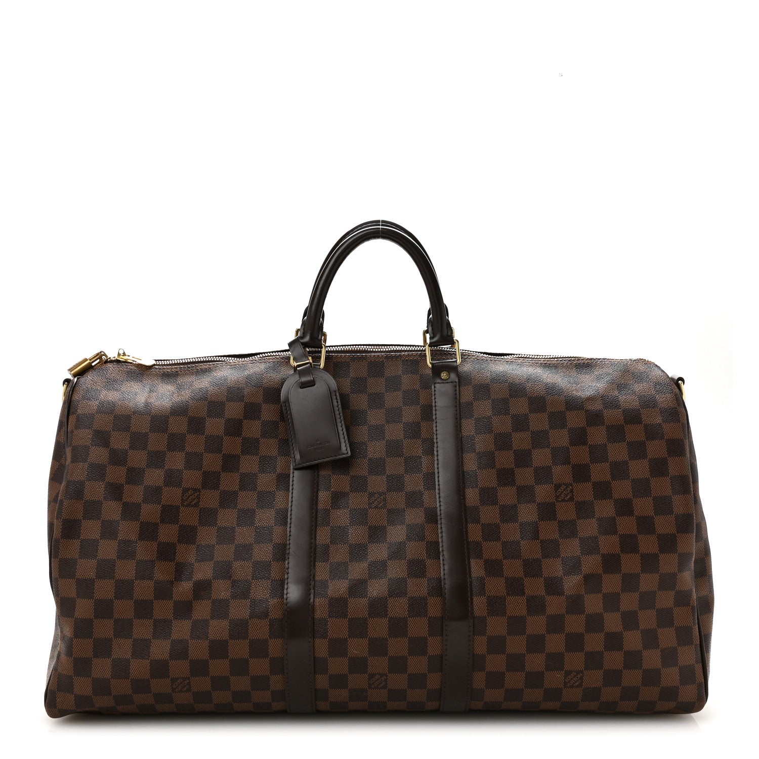 Louis Vuitton Damier Ebene Keepall Bandouliere 55 1 of 14