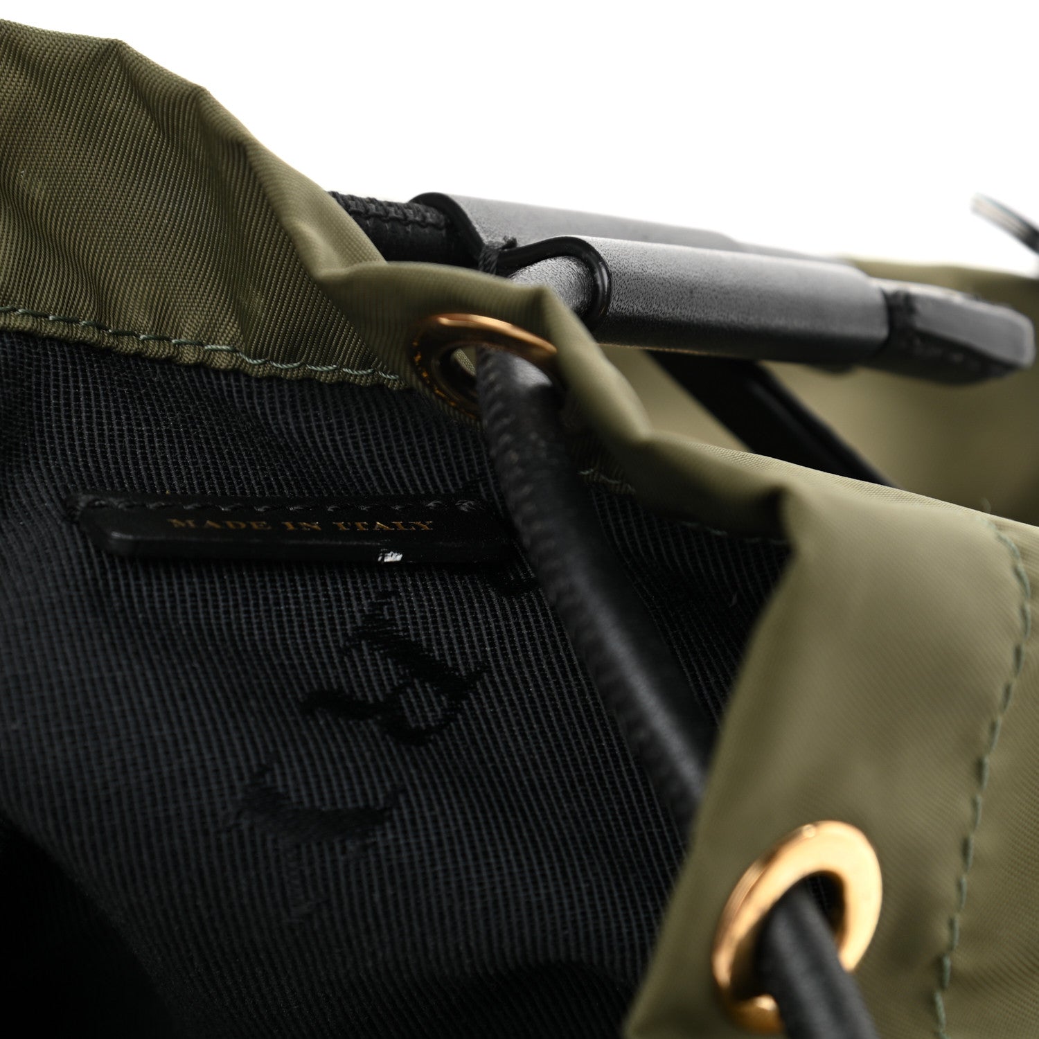 Burberry Nylon Small Crossbody Rucksack Backpack Canvas Green 14 of 14