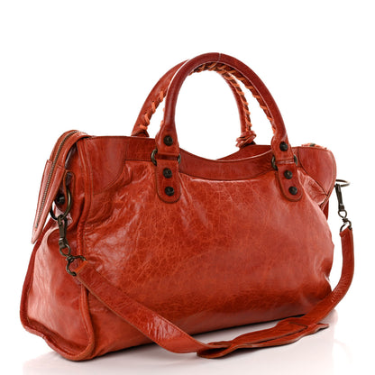 Balenciaga Agneau Classic Hardware City Rouille 3 of 9
