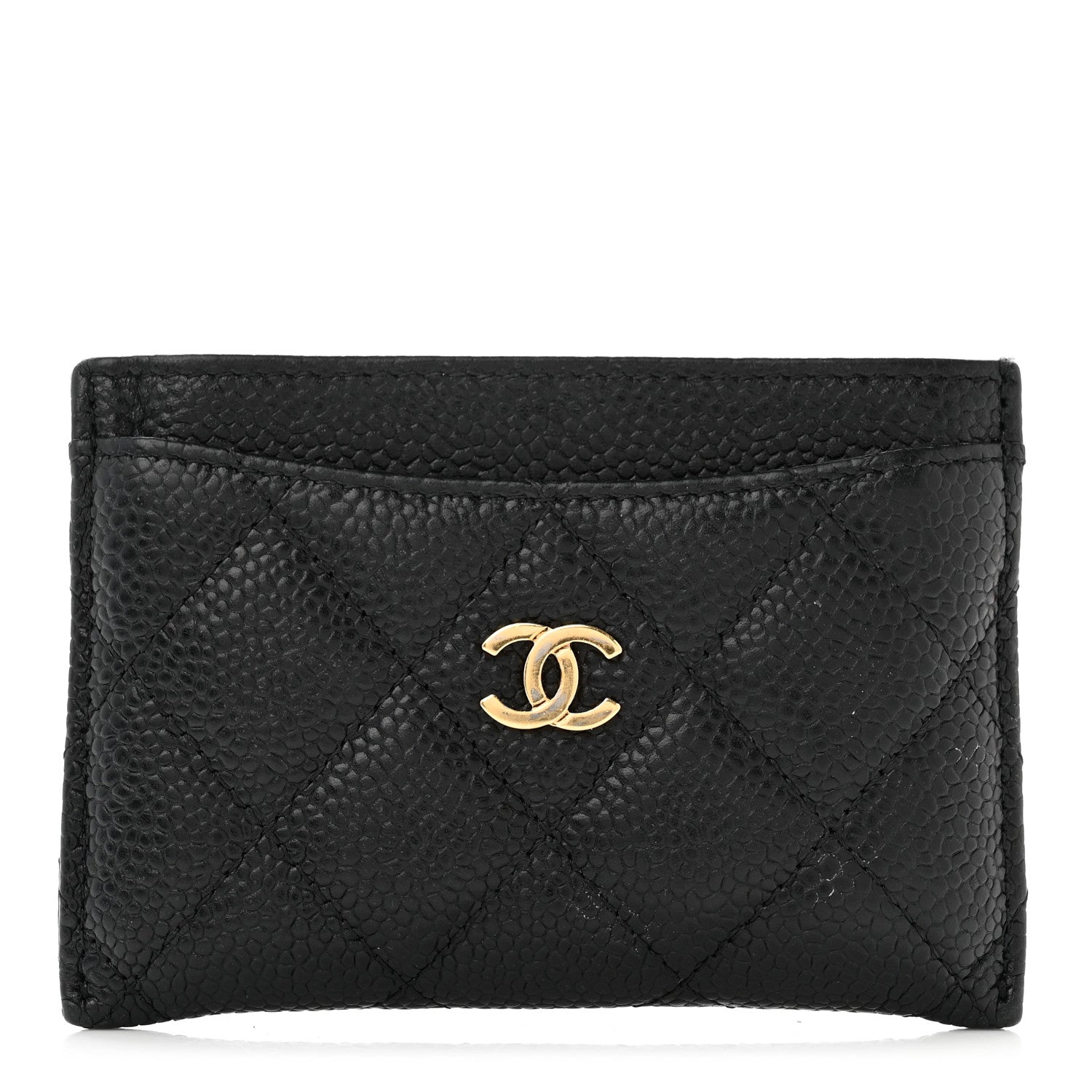 Chanel Caviar Quilted Card Holder Black 1 of 8