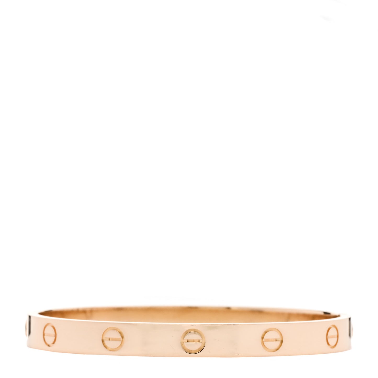 18K Yellow Gold LOVE Bracelet 17