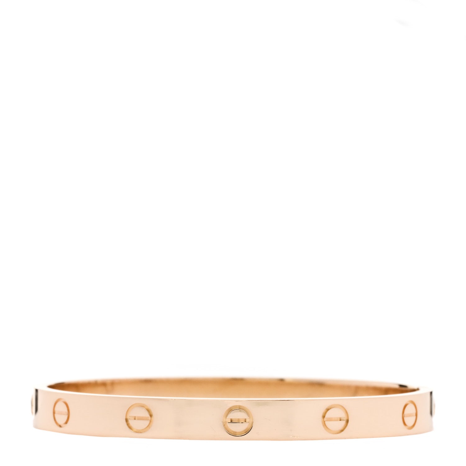 Cartier 18K Yellow Gold LOVE Bracelet 17 2 of 9