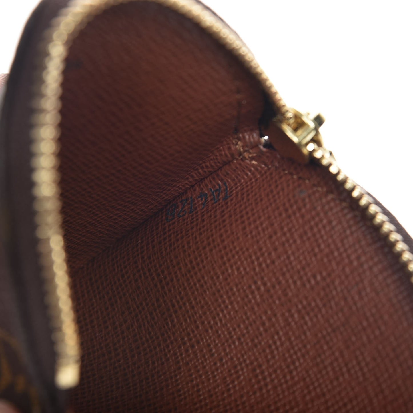 Monogram Round Coin Purse