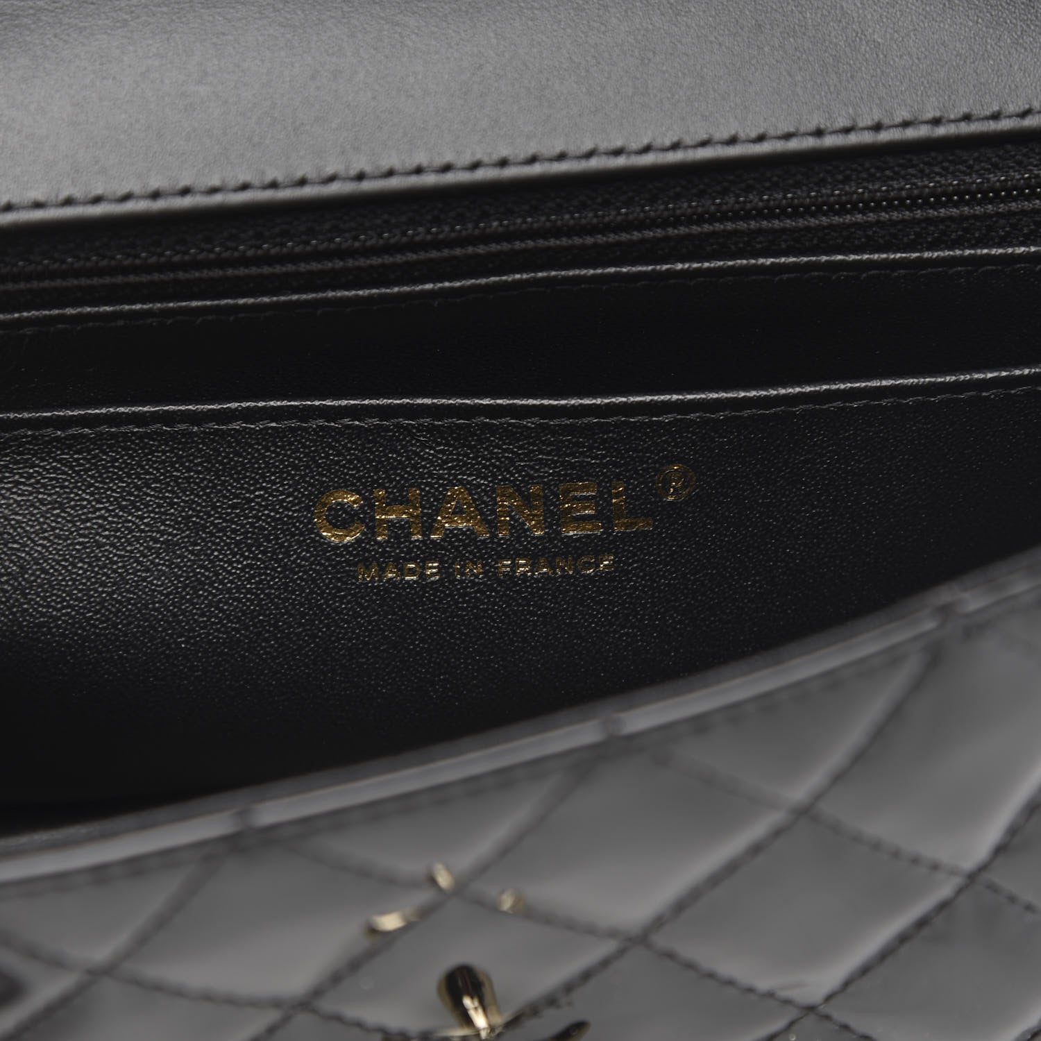 Chanel Patent Calfskin Quilted Mini Rectangular Flap Black 7 of 11