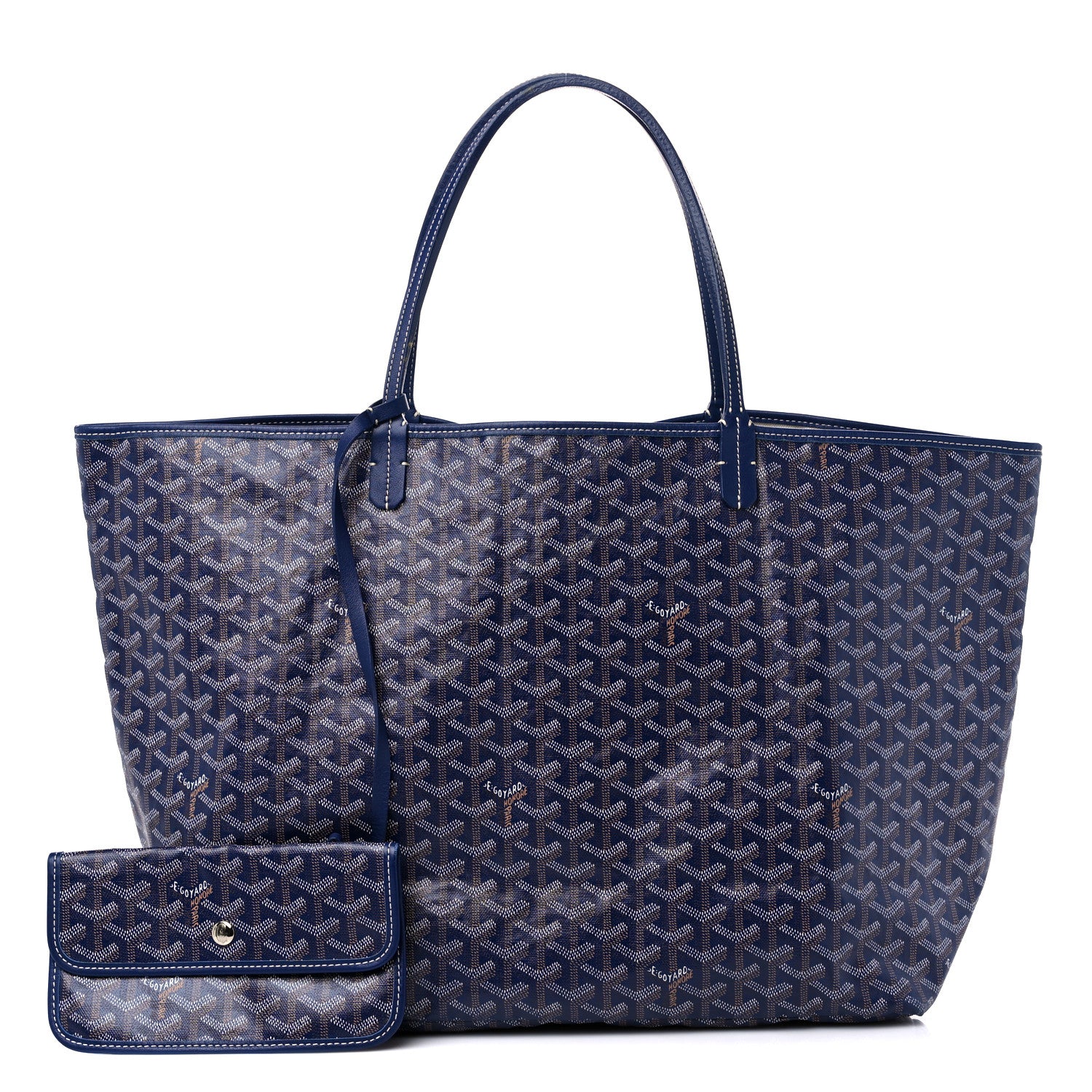 Goyard Goyardine Saint Louis GM Navy 1 of 14