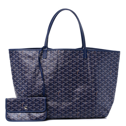 Goyard Goyardine Saint Louis GM Navy 1 of 14