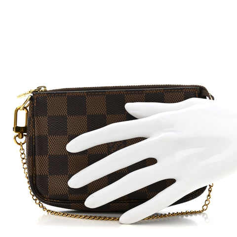 Damier Ebene Mini Pochette Accessories