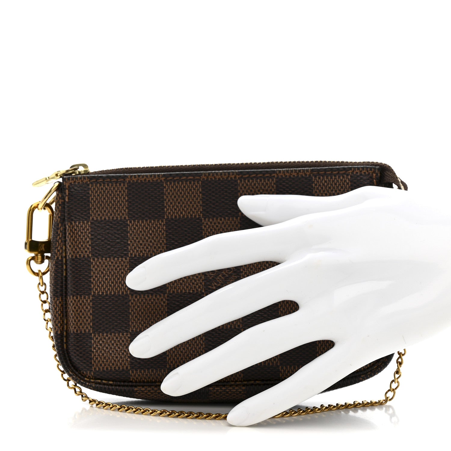 Louis Vuitton Damier Ebene Mini Pochette Accessories 2 of 7