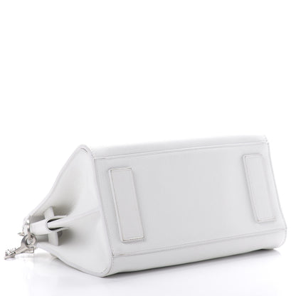 Saint Laurent Grained Calfskin Baby Supple Sac De Jour White 4 of 13