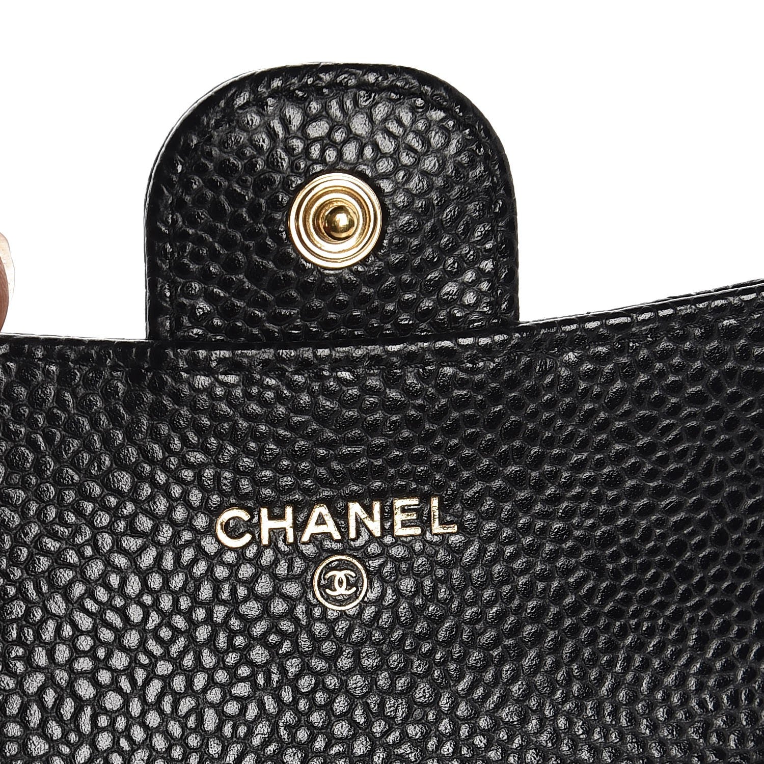 Chanel Caviar Quilted Flap Card Holder Black 6 of 9