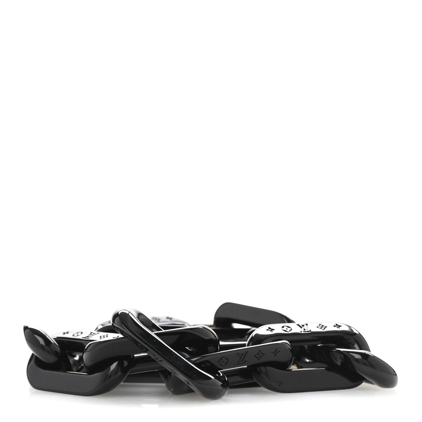 Resin Coussin MM Chain Strap Black