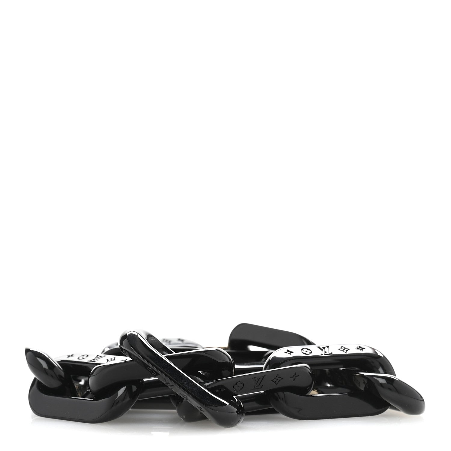 Louis Vuitton Resin Coussin MM Chain Strap Black 2 of 5