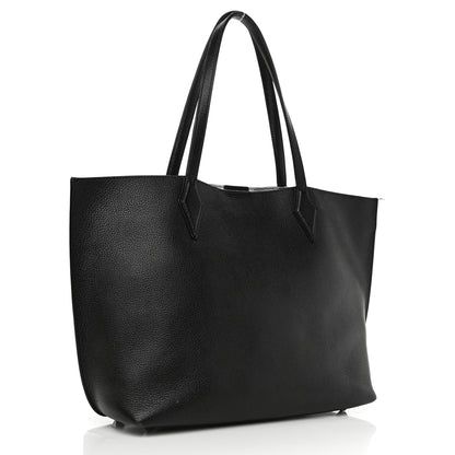MCM Grained Calfskin Medium Yris Shopper Tote Black 3 of 16