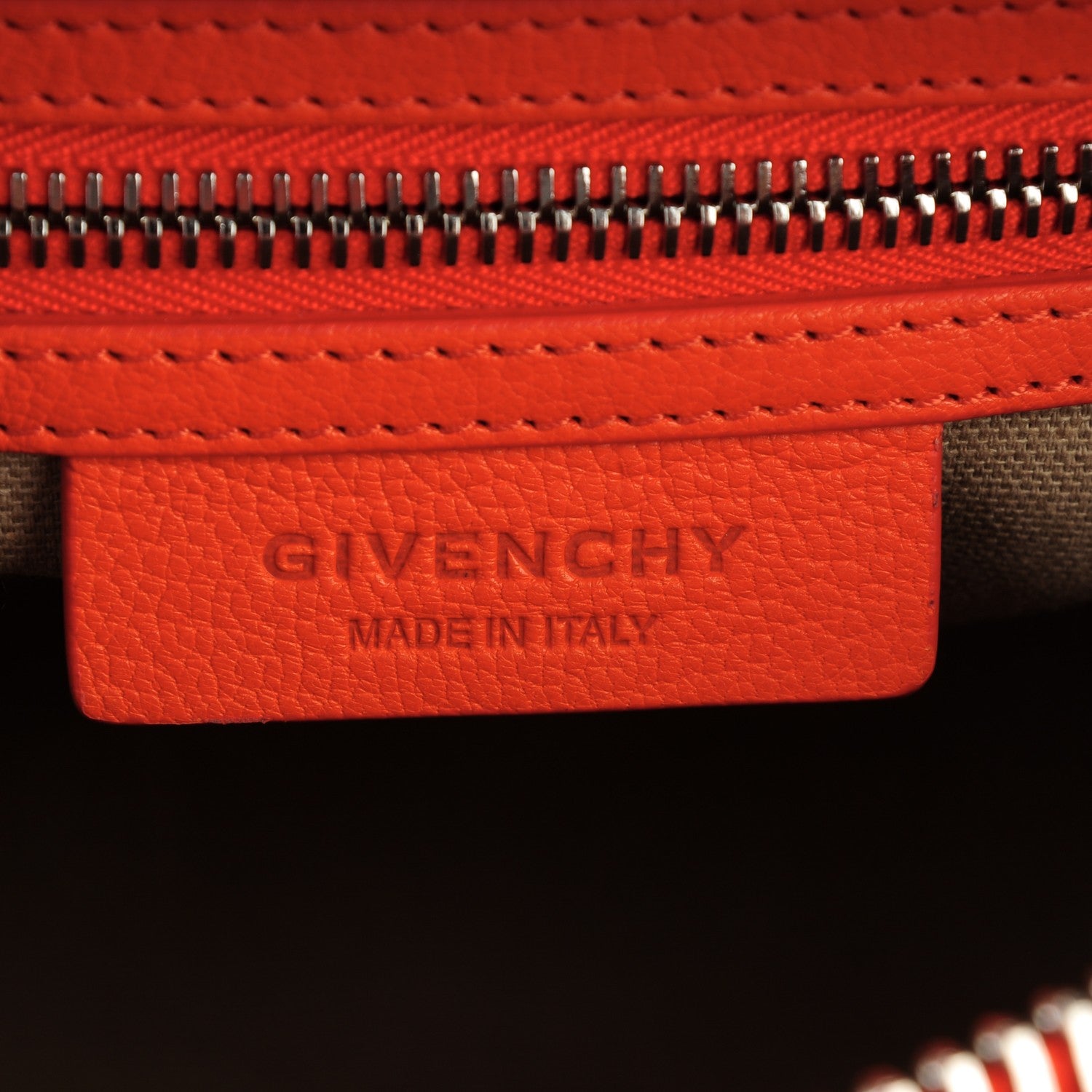 Givenchy Sugar Goatskin Mini Antigona Burnt Orange 6 of 7