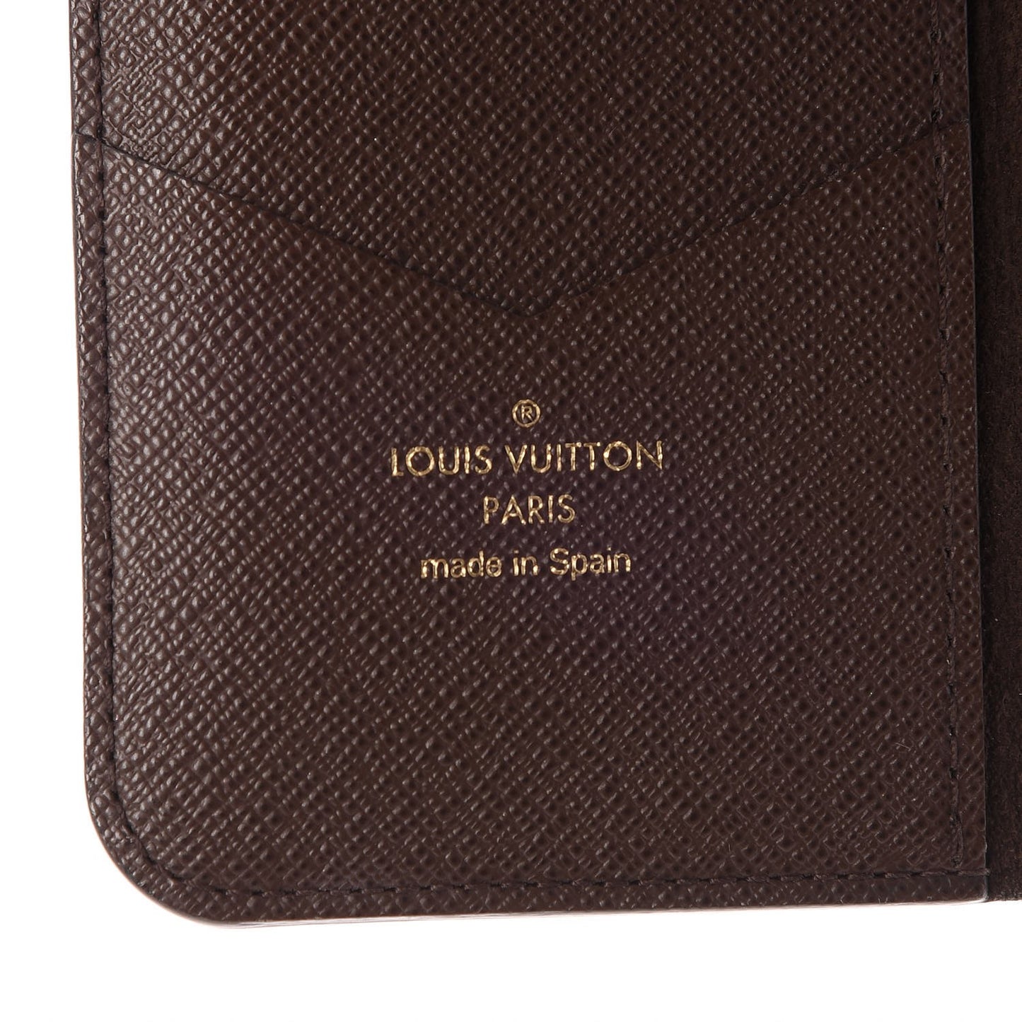 Monogram iPhone X Folio Case