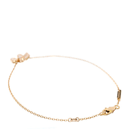 Van Cleef & Arpels 18K Yellow Gold Diamond Mini Frivole Pave Bracelet 2 of 4