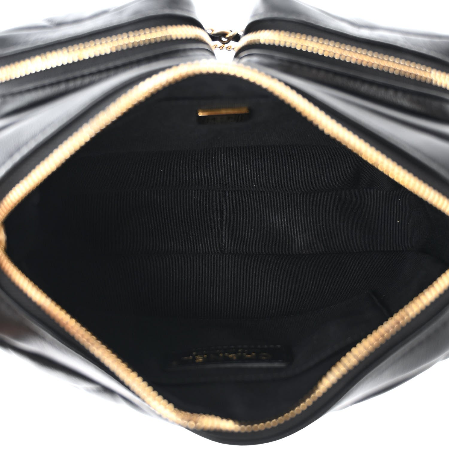 Chanel Calfskin Quilted Small Camera Case Black 5 of 11