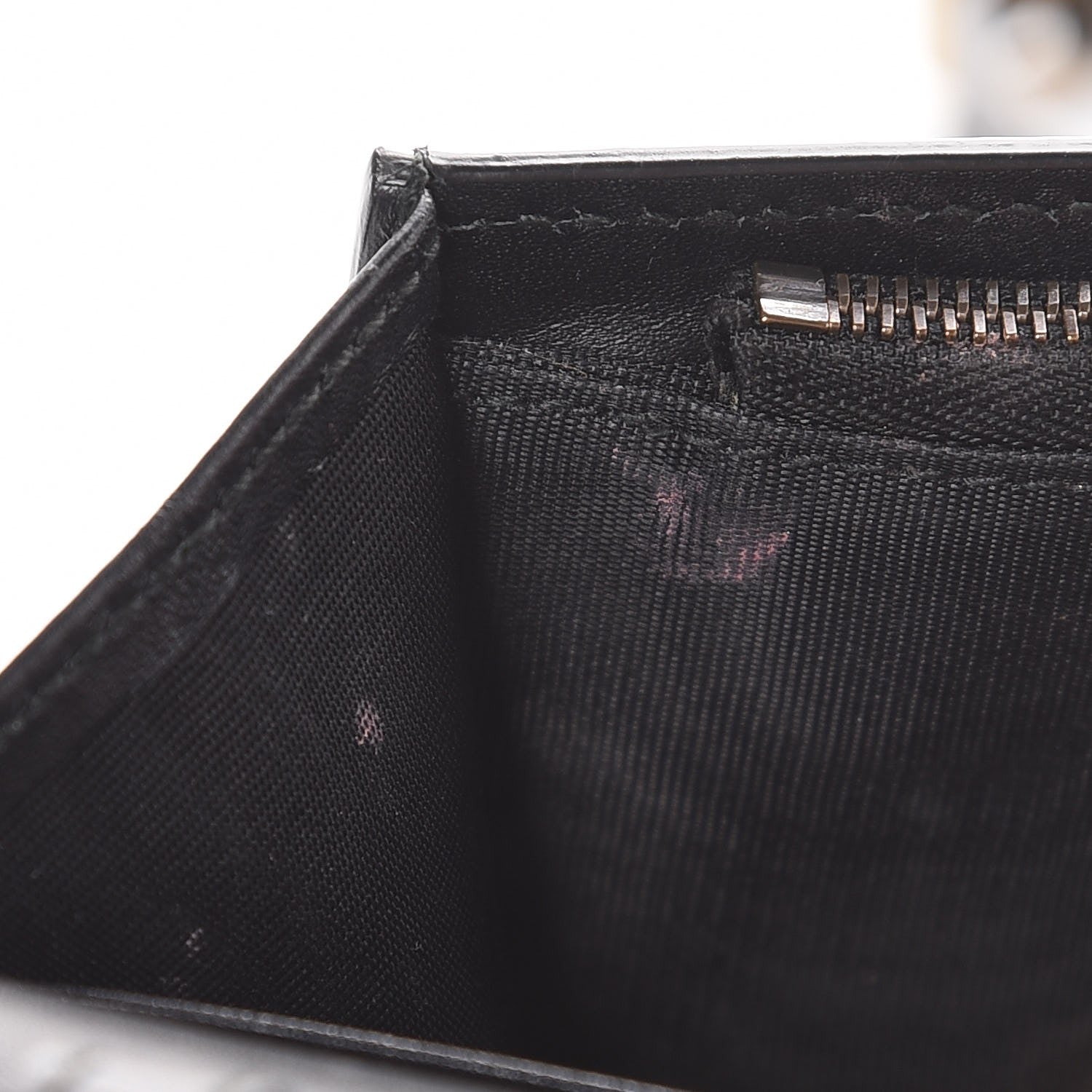 Gucci Calfskin Web Wallet with Strap Black 9 of 11