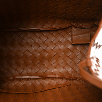 Bottega Veneta Nappa Intrecciato Medium Campana Shoulder Bag Tannin 5 of 11