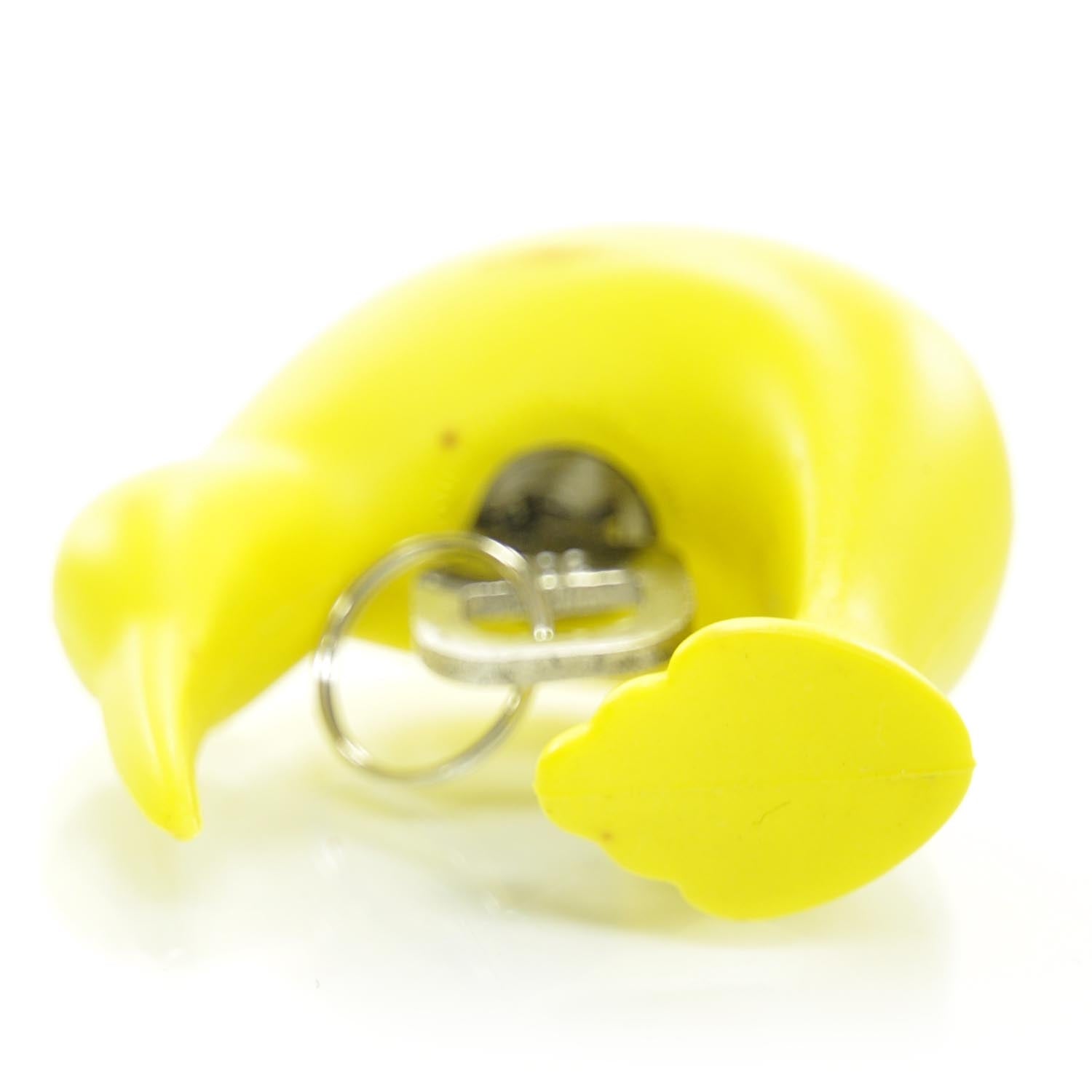 Louis Vuitton Cup Kiwi Padlock Lock and Key Yellow 3 of 6