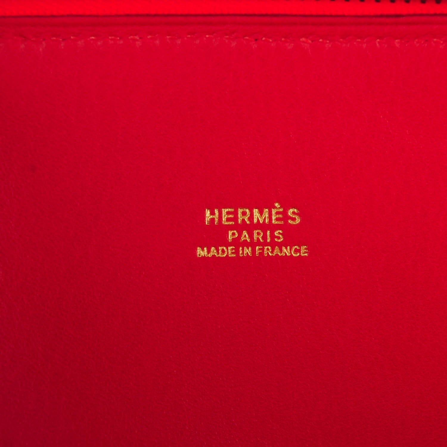 Hermes Courchevel Bolide 35 Rouge 7 of 12
