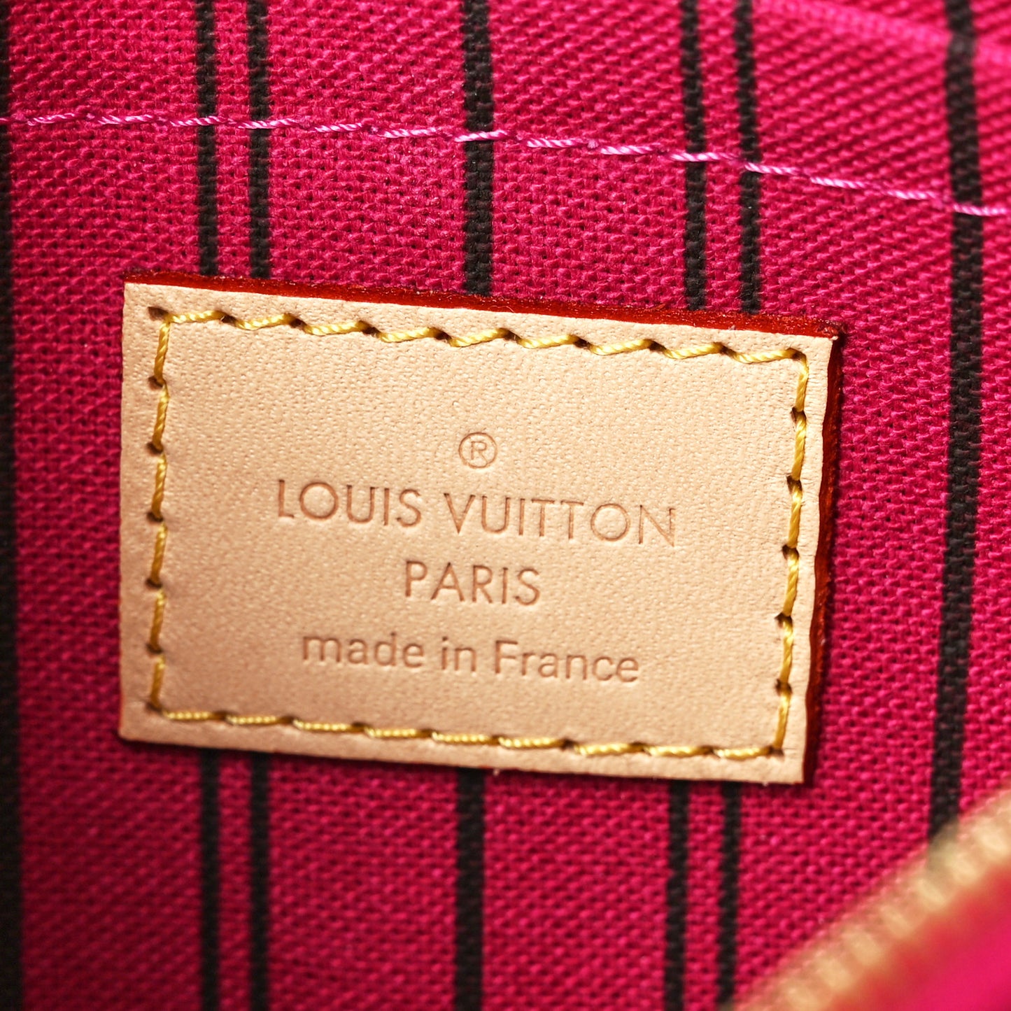 Monogram Neverfull PM Pochette Pivoine