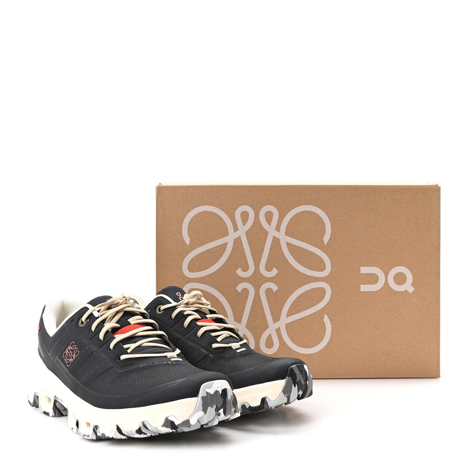 Loewe X ON Canvas Mesh Cloudventure Sneakers 37 Black 10 of 10