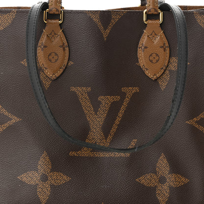 Louis Vuitton Reverse Monogram Giant Onthego MM 9 of 17