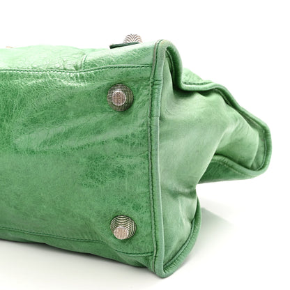 Balenciaga Agneau Giant 21 Silver Hardware Work Vert Gazon 10 of 13