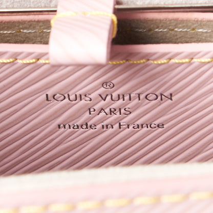 Louis Vuitton Epi Twist Shoulder Bag MM Rose Ballerine 8 of 8