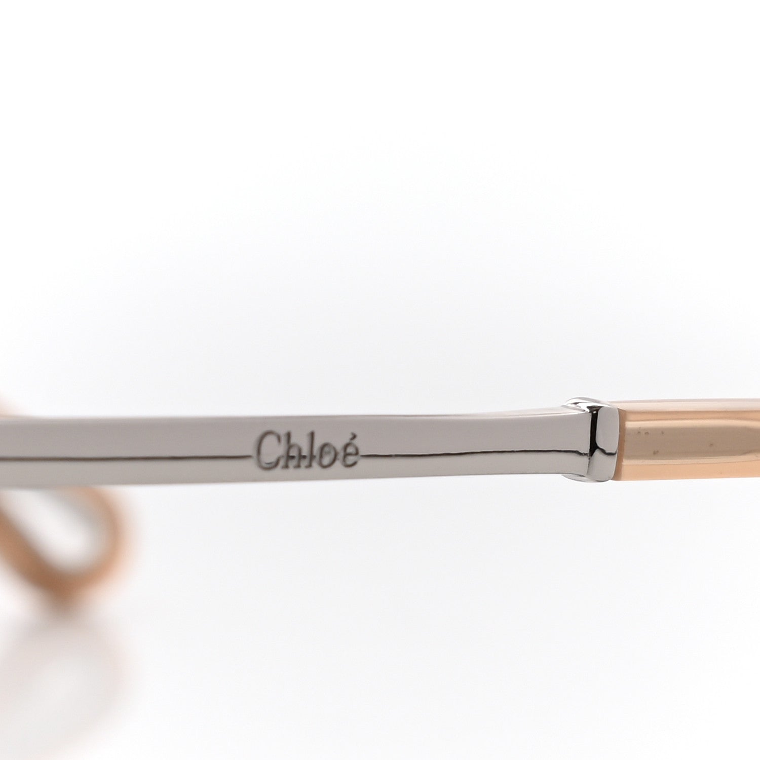 Chloe Metal Mirrored Romie Aviator Sunglasses CE144S Silver Copper 8 of 11