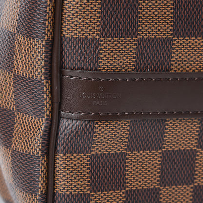 Louis Vuitton Damier Ebene Speedy Bandouliere 25 7 of 18