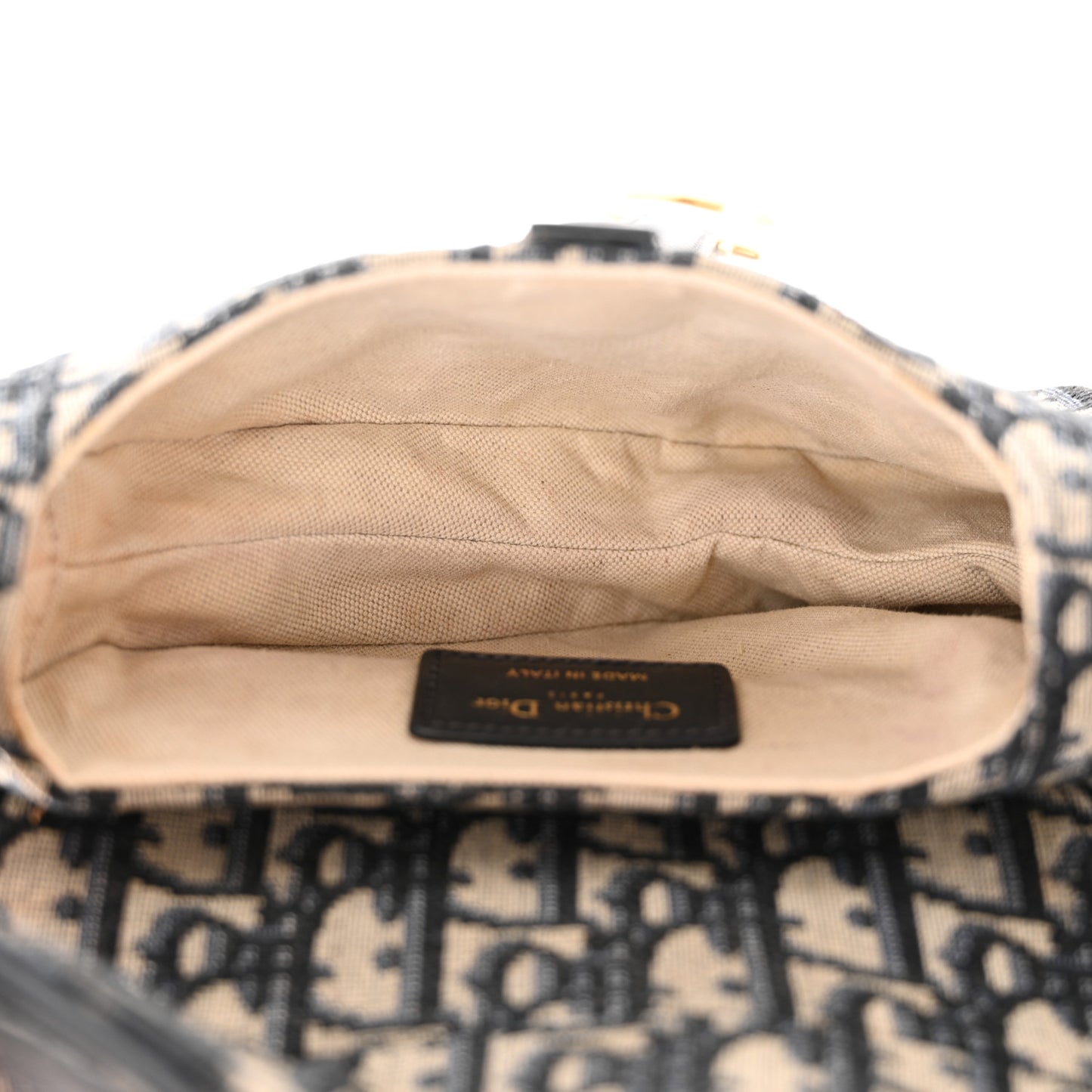 Oblique Mini Saddle Bag Blue
