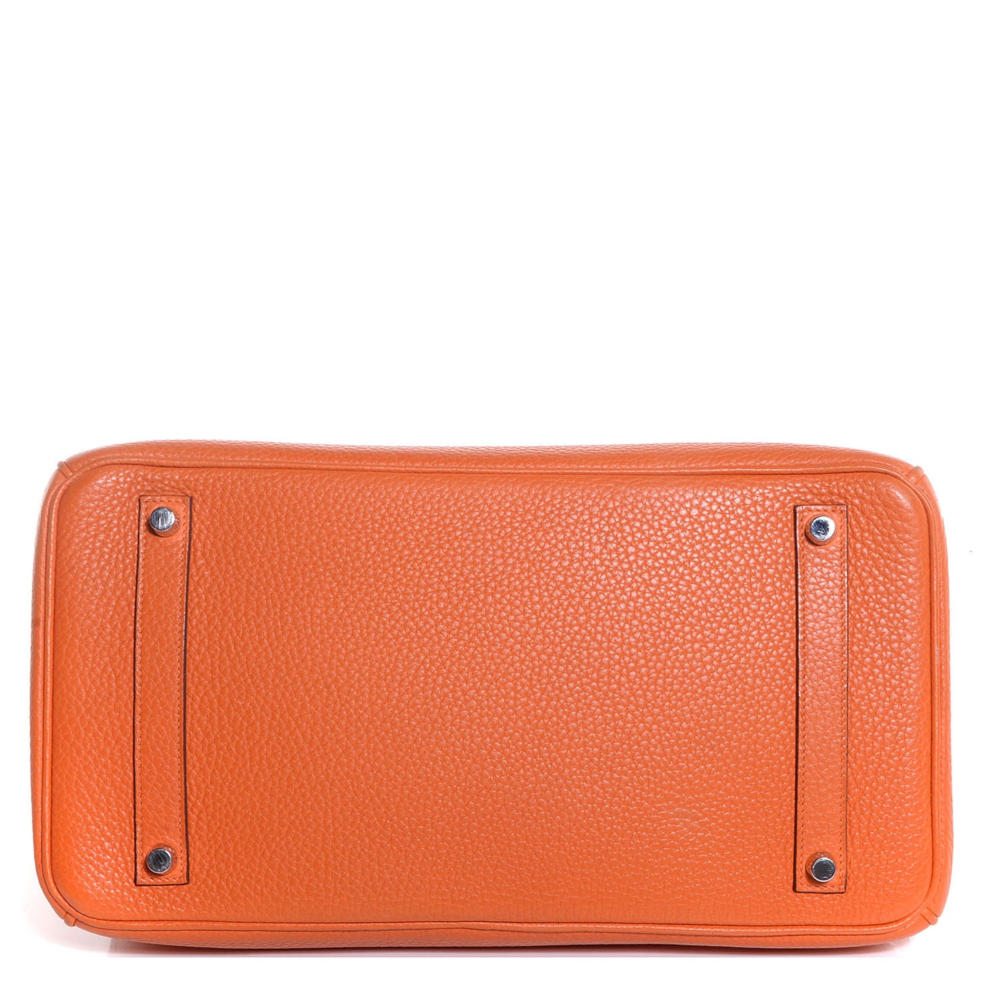 Taurillon Clemence Birkin 35 Orange