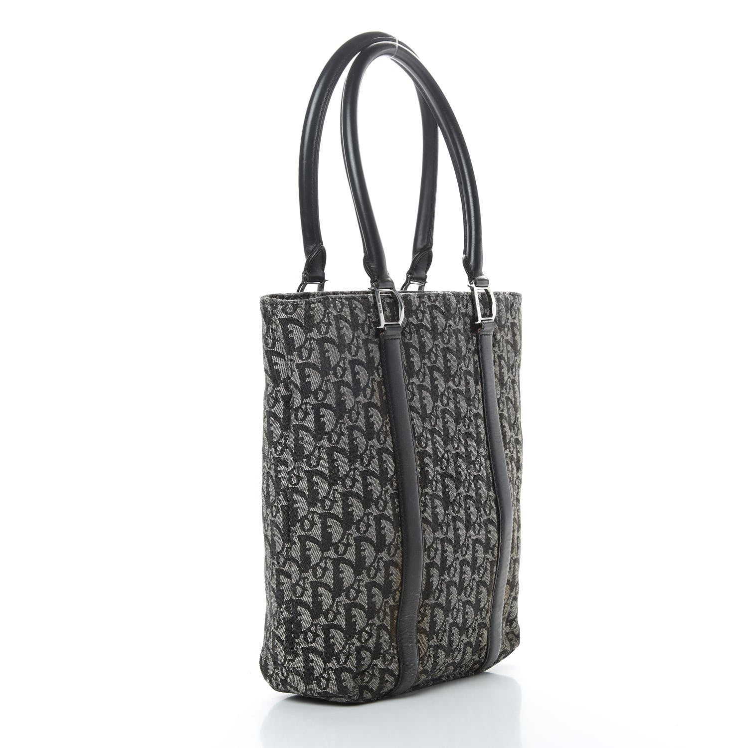 Christian Dior Monogram Tote Black 3 of 15