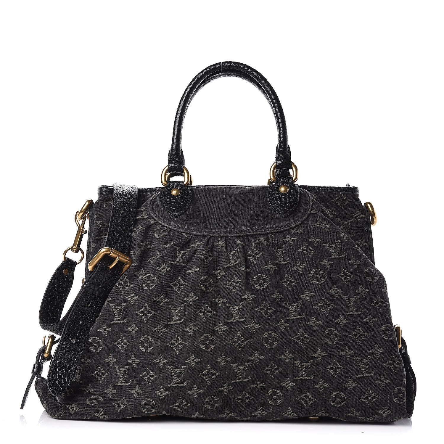 Louis Vuitton Denim Neo Cabby GM Black 1 of 11